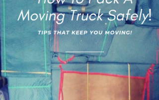 how to pack a moving truck safely, movers in kenosha, kenosha moving company